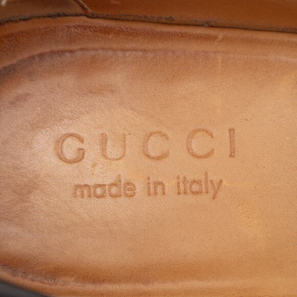 1050$ Gucci Men's GG Interlocking Black Leather Penny Loafers 8 US / 41 - Picture 15 of 16